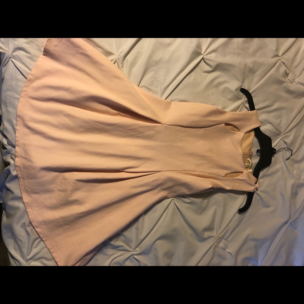 Light pink semi formal dress